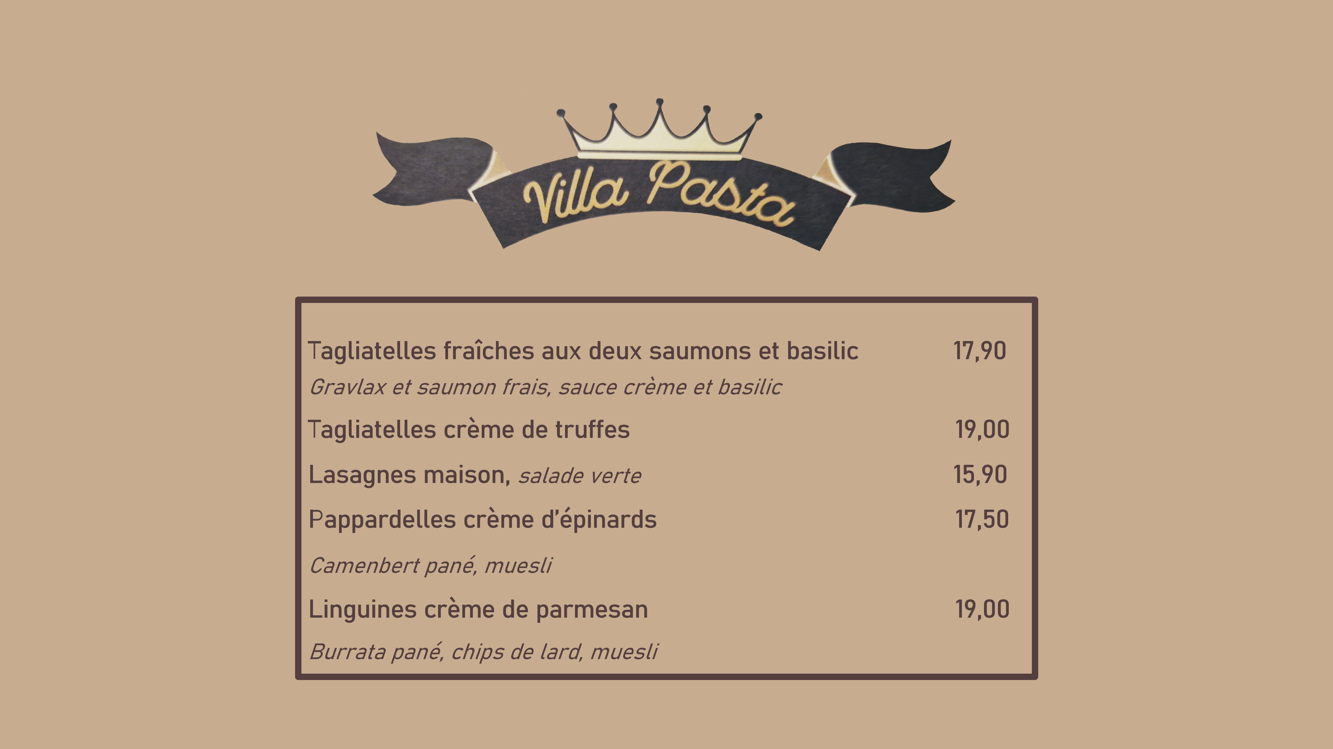 Villa Pasta